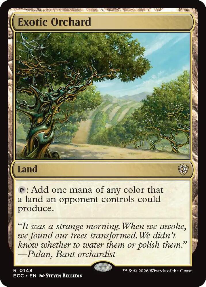 Exotic Orchard 148/176 (Commander: Lorwyn Eclipsed)  | Good Games Morley