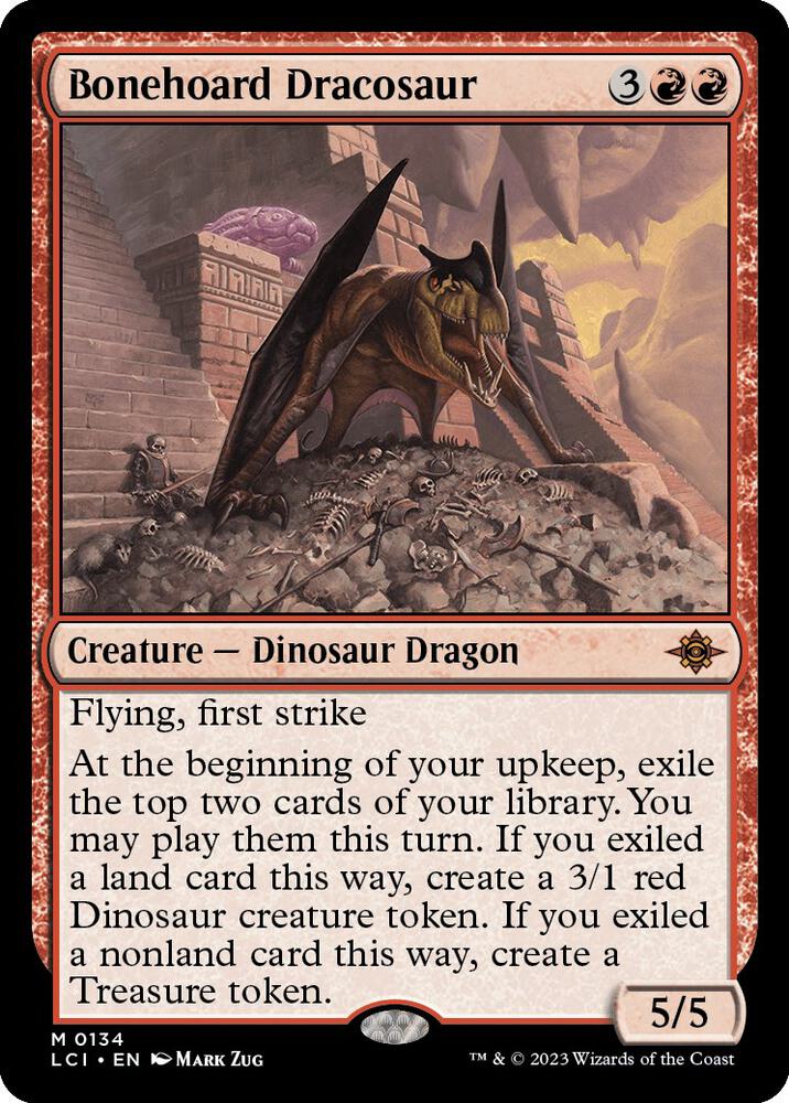 Bonehoard Dracosaur 134/291 (The Lost Caverns of Ixalan)  | Good Games Morley