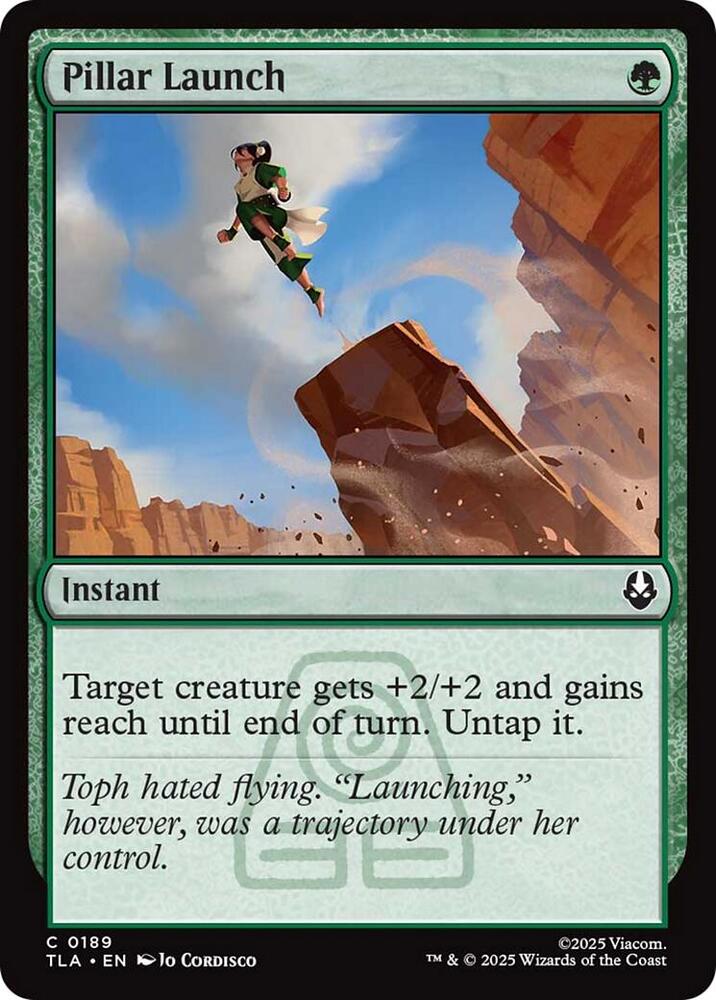 Pillar Launch 189/286 (Avatar: The Last Airbender)  - Foil | Good Games Morley