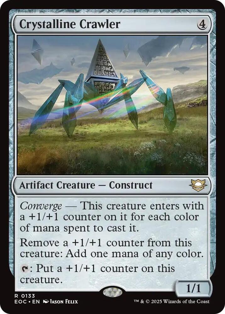 Crystalline Crawler 133 (Commander: Edge of Eternities)  | Good Games Morley