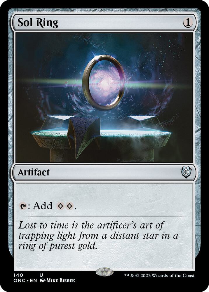 Sol Ring 140/28 (Commander: Phyrexia: All Will Be One)  | Good Games Morley
