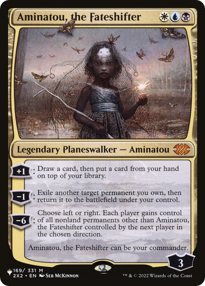 Aminatou the Fateshifter 2X2-169/5075 (The List Reprints)  | Good Games Morley
