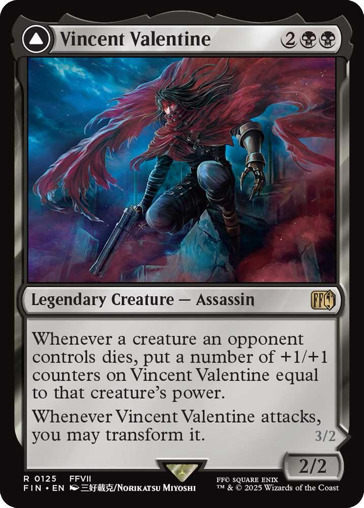 Vincent Valentine // Galian Beast 125 (FINAL FANTASY)  - Foil | Good Games Morley