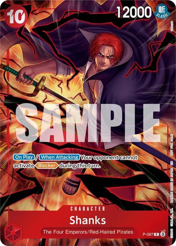 Shanks (Event Pack Vol.8) P-097 (One Piece Promotion Cards)  - Foil | Good Games Morley
