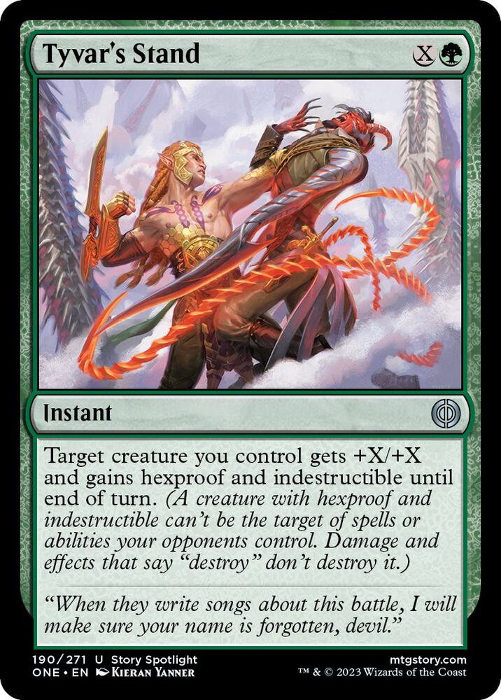 Tyvars Stand 190 (Phyrexia: All Will Be One)  - Foil | Good Games Morley