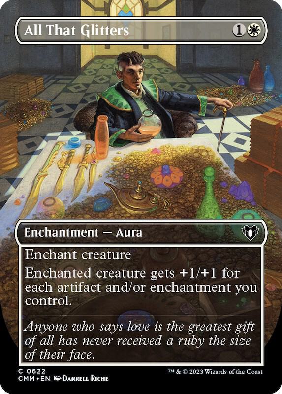 All That Glitters 622 (Commander Masters)  - Borderless | Good Games Morley