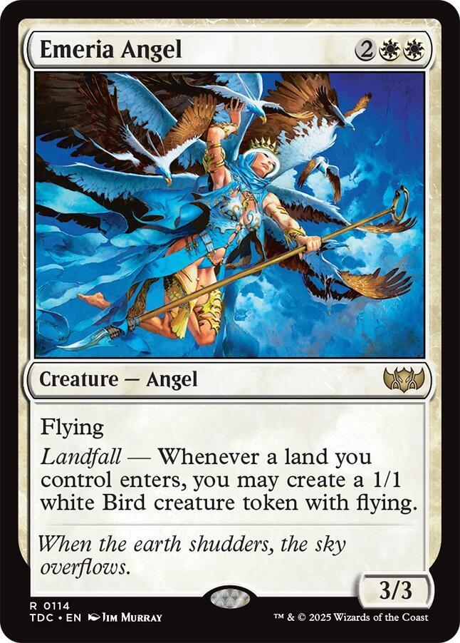 Emeria Angel 114 (Commander: Tarkir: Dragonstorm)  | Good Games Morley