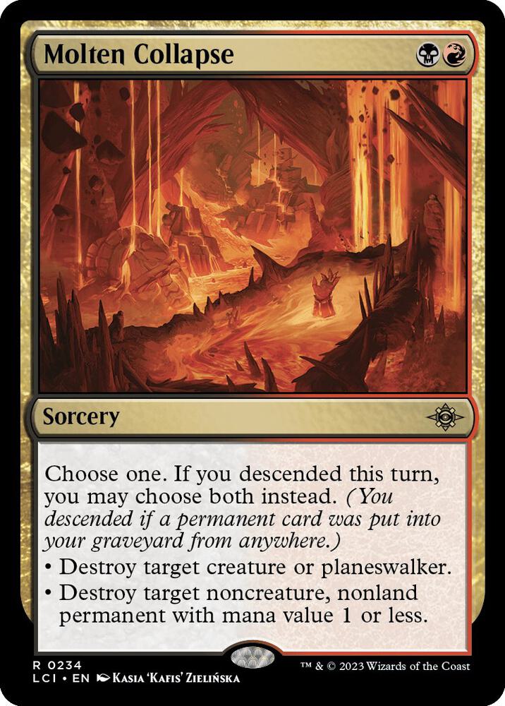 Molten Collapse 234/291 (The Lost Caverns of Ixalan)  | Good Games Morley