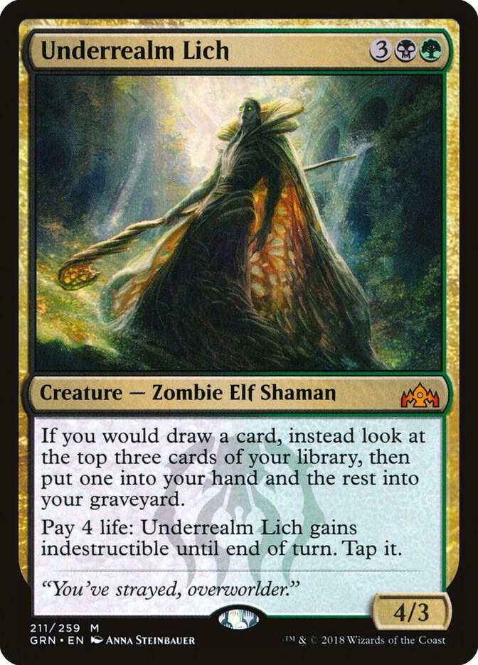 Underrealm Lich 211 (Guilds of Ravnica)  | Good Games Morley