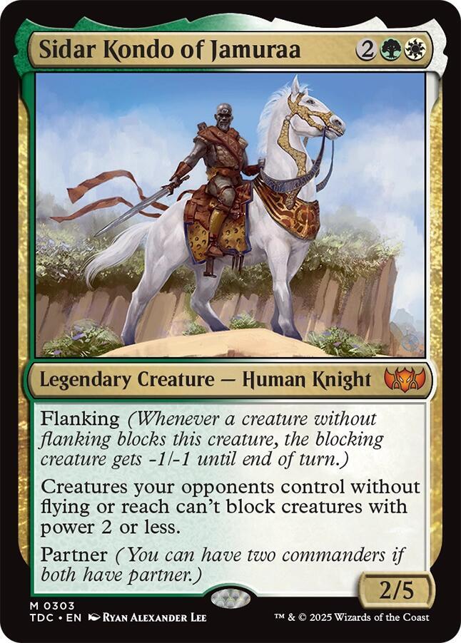 Sidar Kondo of Jamuraa 303 (Commander: Tarkir: Dragonstorm)  | Good Games Morley