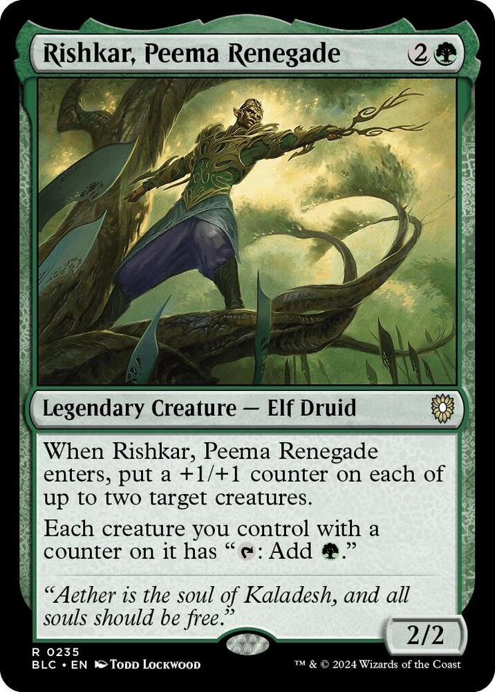 Rishkar, Peema Renegade 235/40 (Commander: Bloomburrow)  | Good Games Morley