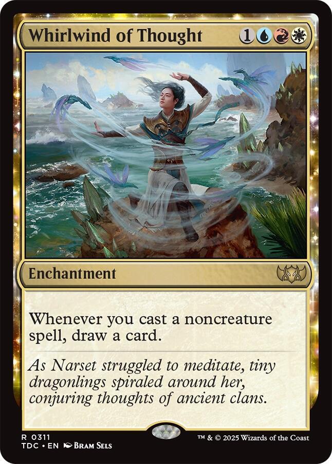 Whirlwind of Thought 311 (Commander: Tarkir: Dragonstorm)  | Good Games Morley