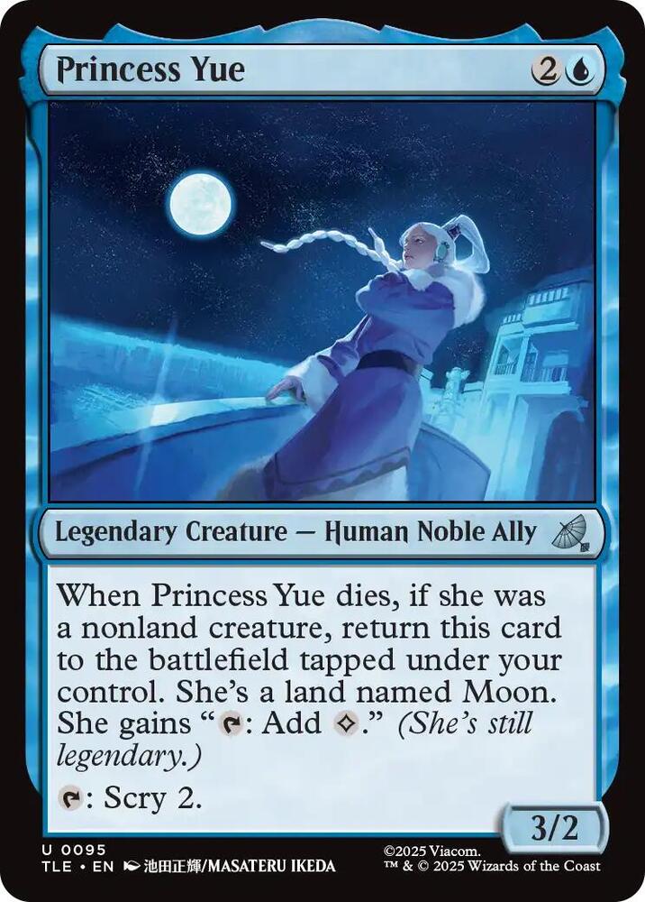 Princess Yue 95/317 (Avatar: The Last Airbender: Eternal-Legal)  - Foil | Good Games Morley