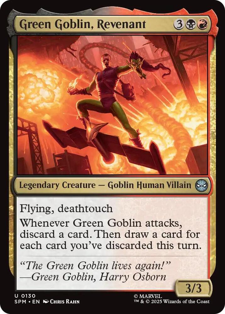 Green Goblin, Revenant 130/198 (Marvel's Spider-Man)  | Good Games Morley