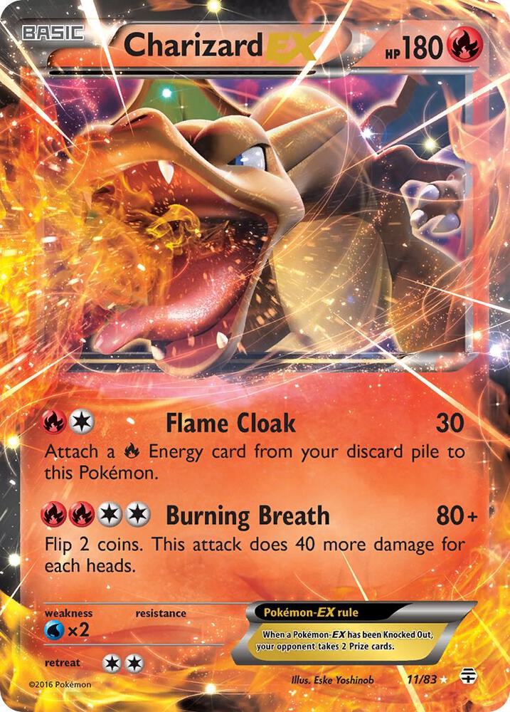 Charizard EX 11/83 (Generations)  - Holofoil | Good Games Morley