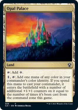 Opal Palace 306/81 (Commander 2021)  | Good Games Morley