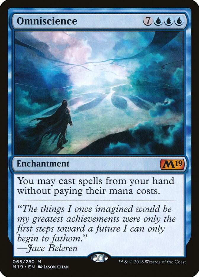 Omniscience 65 (Core Set 2019)  | Good Games Morley