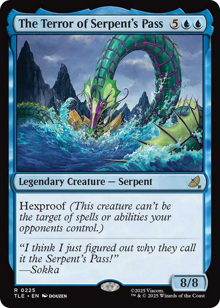 The Terror of Serpent's Pass 225/317 (Avatar: The Last Airbender: Eternal-Legal)  - Foil | Good Games Morley
