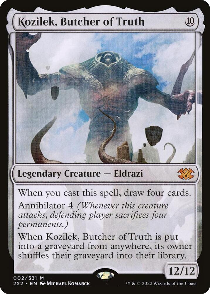 Kozilek Butcher of Truth 2/331 (Double Masters 2022)  - Foil | Good Games Morley