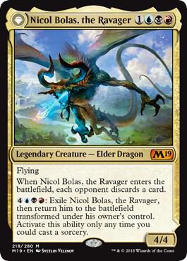 Nicol Bolas the Ravager 218 (Core Set 2019)  | Good Games Morley
