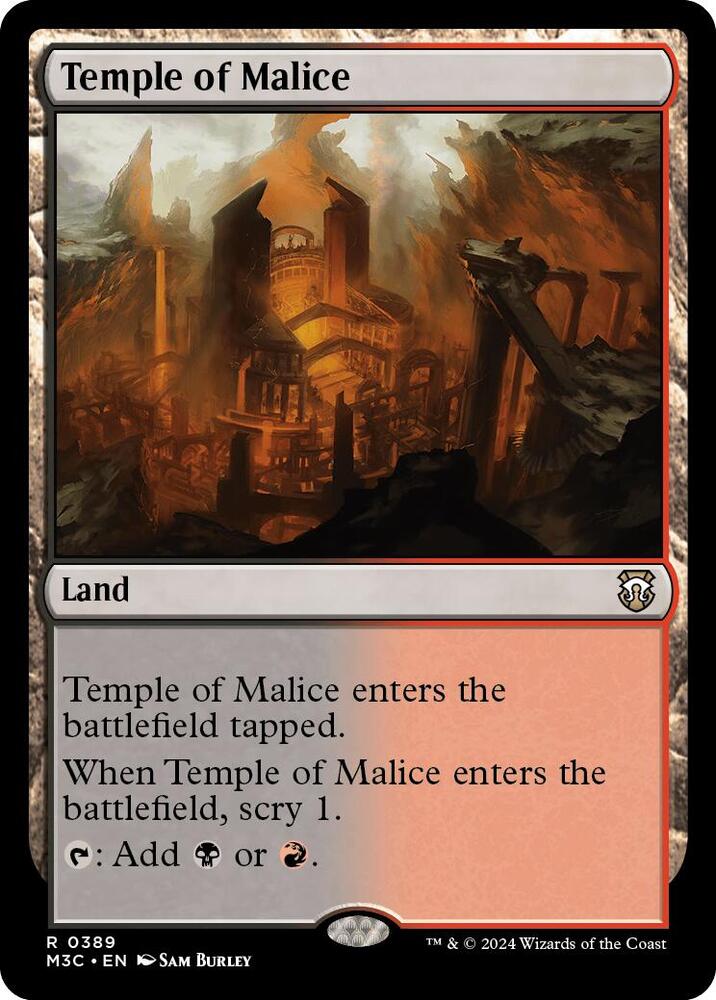 Temple of Malice 389/411 (Commander: Modern Horizons 3)  | Good Games Morley