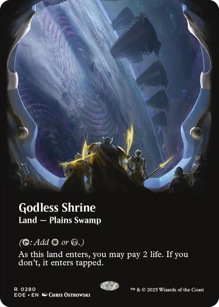 Godless Shrine  280/276 (Edge of Eternities)  - Borderless | Good Games Morley