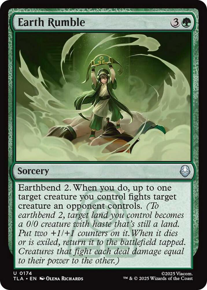 Earth Rumble 174 (Avatar: The Last Airbender)  - Foil | Good Games Morley
