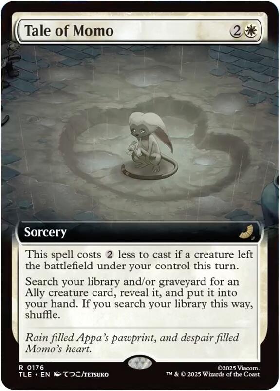 Tale of Momo  176/317 (Avatar: The Last Airbender: Eternal-Legal)  - Extended Art Foil | Good Games Morley