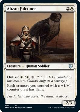 Abzan Falconer 77/38 (Commander: Innistrad: Midnight Hunt)  | Good Games Morley