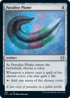 Paradise Plume 255/81 (Commander 2021)  | Good Games Morley