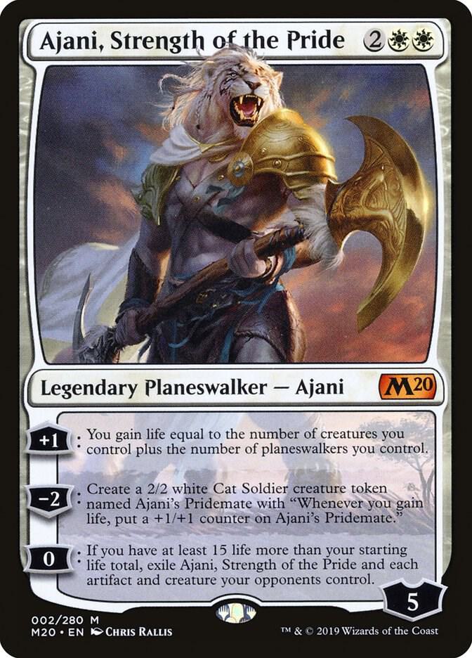 Ajani, Strength of the Pride 2 (Core Set 2020)  | Good Games Morley