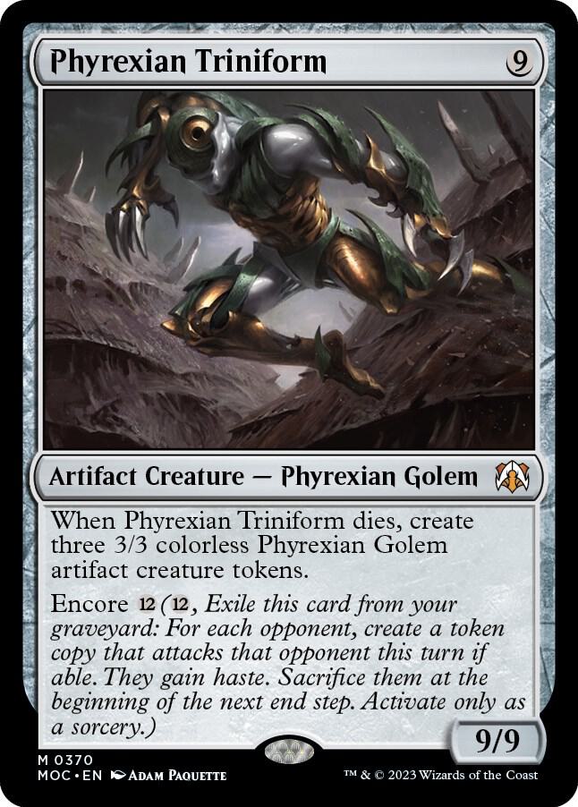 Phyrexian Triniform 370/444 (Commander: March of the Machine)  | Good Games Morley