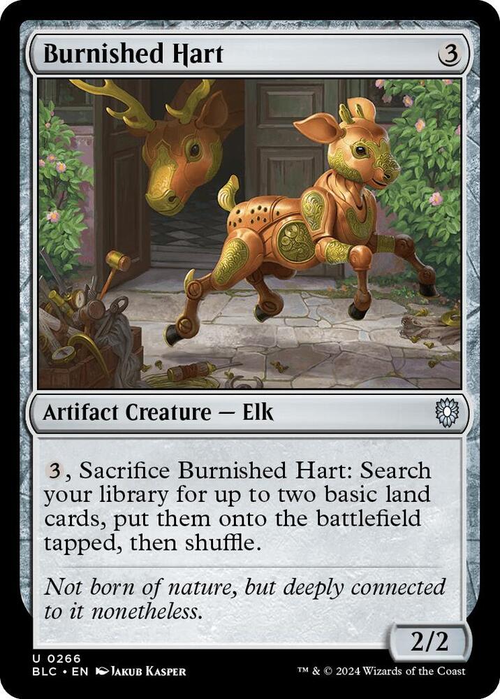 Burnished Hart 266 (Commander: Bloomburrow)  | Good Games Morley