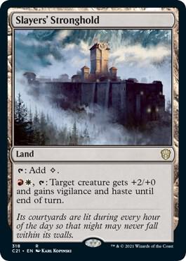 Slayers Stronghold 318/81 (Commander 2021)  | Good Games Morley
