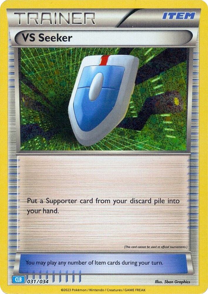 VS Seeker CLB 031/034 (Trading Card Game Classic)  - Holofoil | Good Games Morley