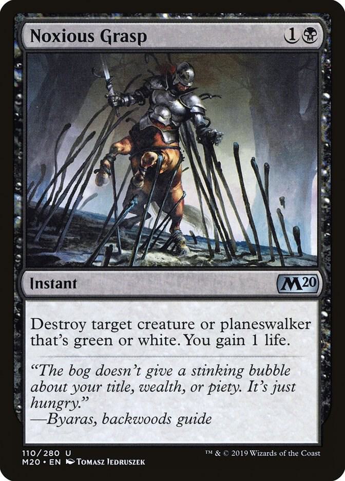Noxious Grasp 110/280 (Core Set 2020)  - Foil | Good Games Morley