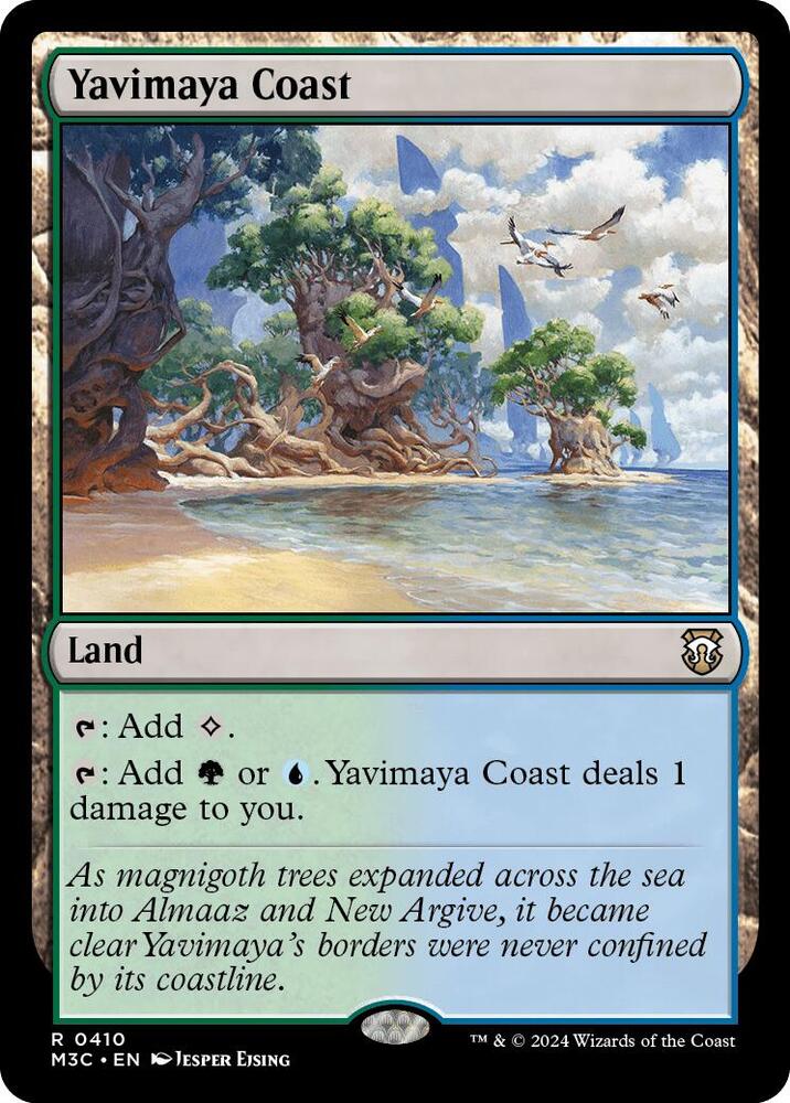 Yavimaya Coast 410 (Commander: Modern Horizons 3)  | Good Games Morley