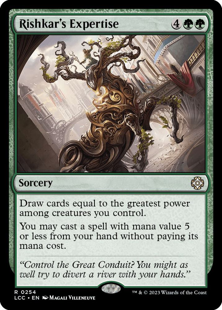 Rishkar's Expertise 254 (Commander: The Lost Caverns of Ixalan)  | Good Games Morley