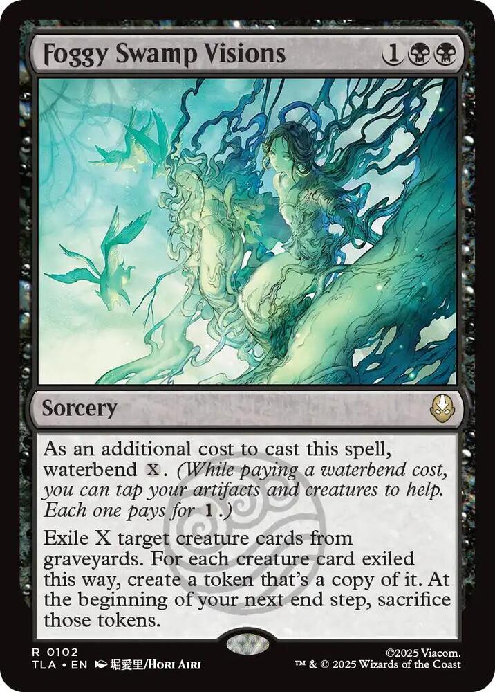 Foggy Swamp Visions 102 (Avatar: The Last Airbender)  - Foil | Good Games Morley