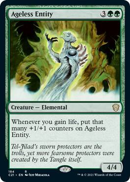 Ageless Entity 184/81 (Commander 2021)  | Good Games Morley
