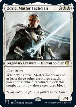 Odric Master Tactician 90/38 (Commander: Innistrad: Midnight Hunt)  | Good Games Morley