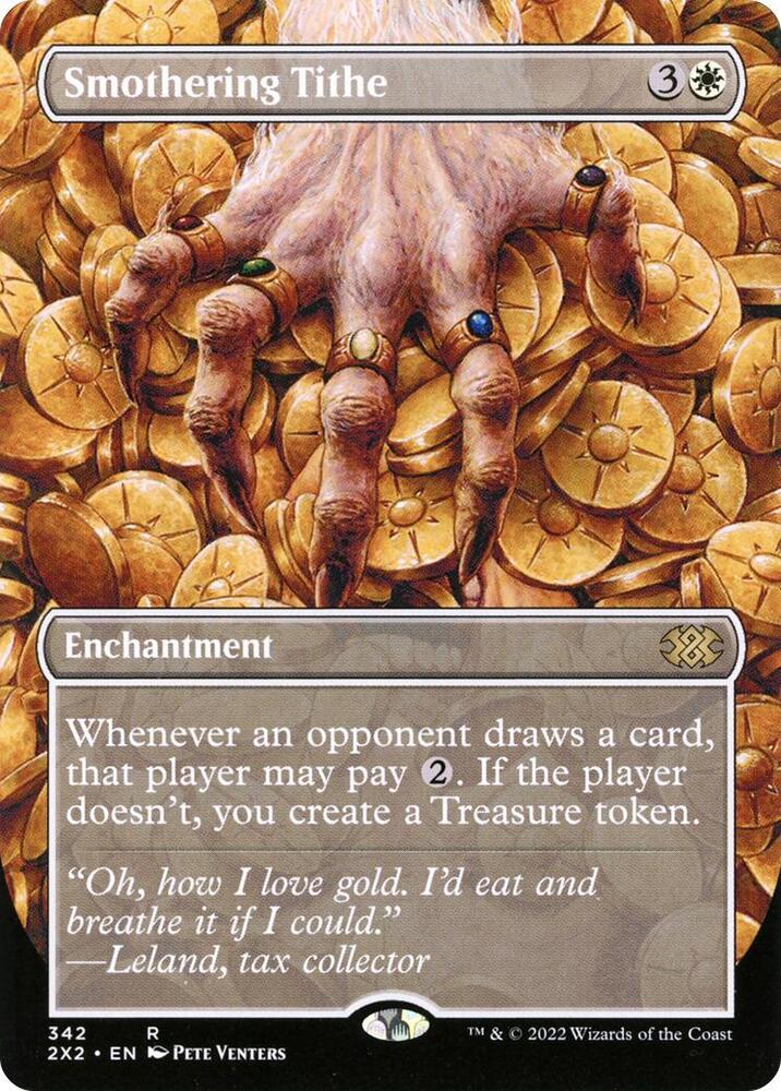 Smothering Tithe Borderless 342/331 (Double Masters 2022)  - Foil | Good Games Morley