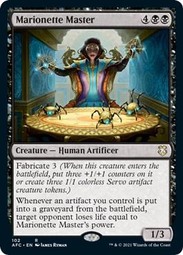 Marionette Master 102 (Commander: Adventures in the Forgotten Realms)  | Good Games Morley