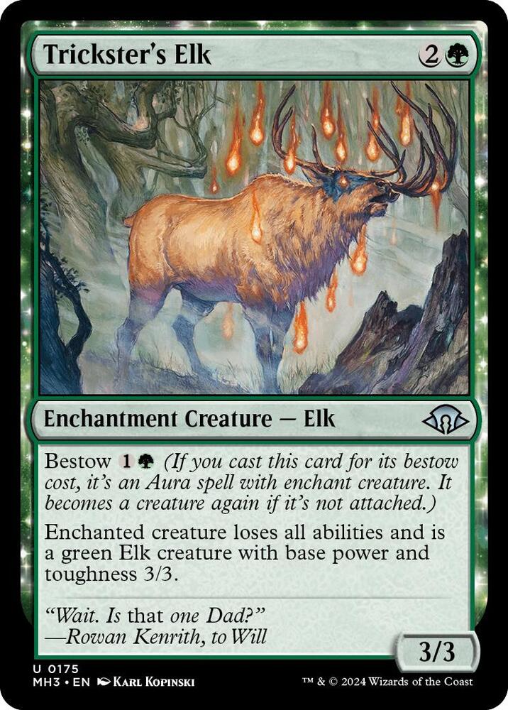 Trickster's Elk 175/319 (Modern Horizons 3)  | Good Games Morley