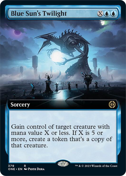 Blue Sun's Twilight 379/271 (Phyrexia: All Will Be One)  - Extended Art | Good Games Morley