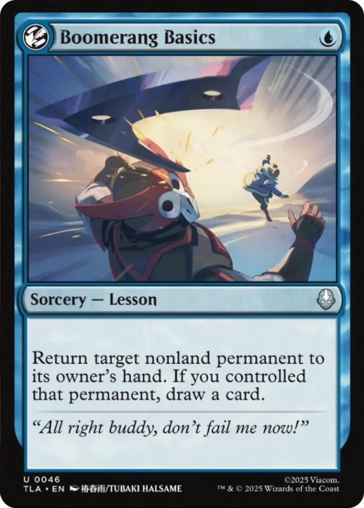 Boomerang Basics 46 (Avatar: The Last Airbender)  - Foil | Good Games Morley