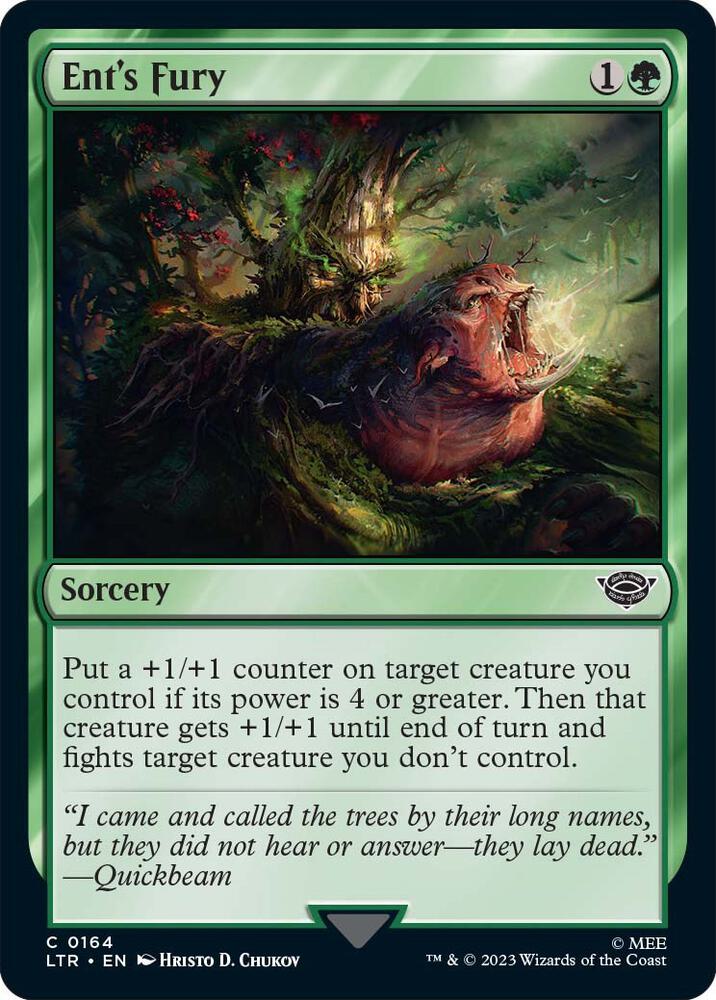 Ent's Fury 164/281 (Universes Beyond: The Lord of the Rings: Tales of Middle-earth)  | Good Games Morley