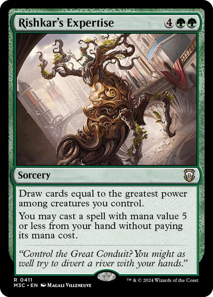 Rishkar's Expertise 411/411 (Commander: Modern Horizons 3)  | Good Games Morley