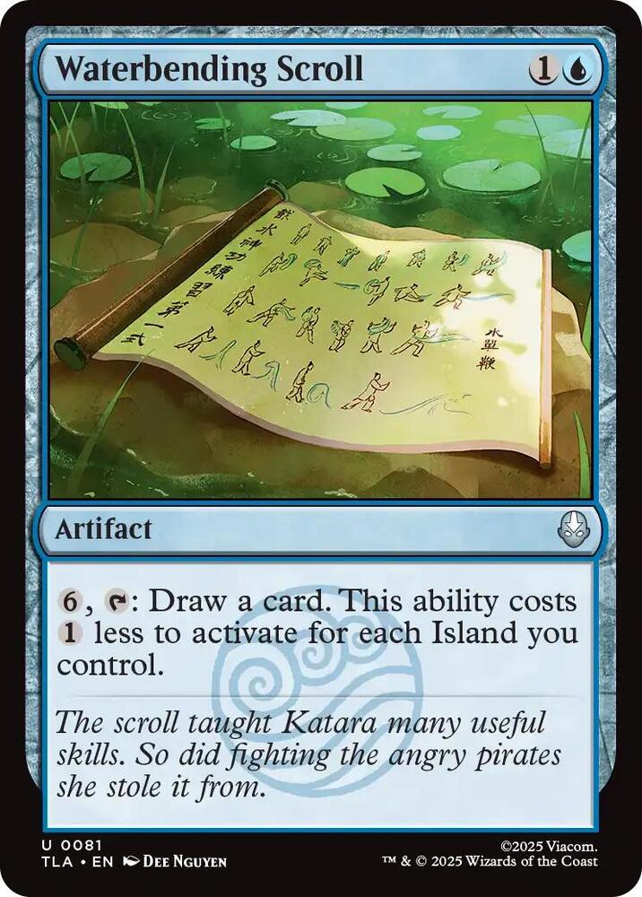 Waterbending Scroll 81 (Avatar: The Last Airbender)  | Good Games Morley