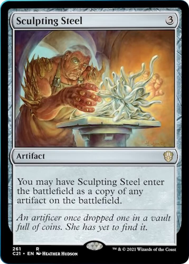 Sculpting Steel 261/81 (Commander 2021)  | Good Games Morley